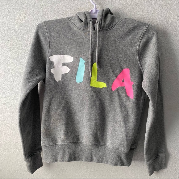 FILA | Women’s Gray Hoodie Sweatshirt Size M - Picture 1 of 7